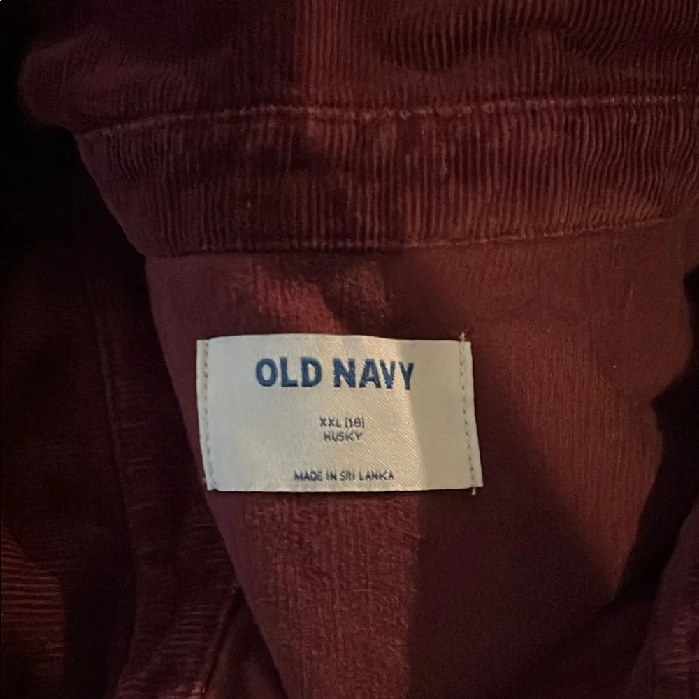 Boys Burgundy Shirt